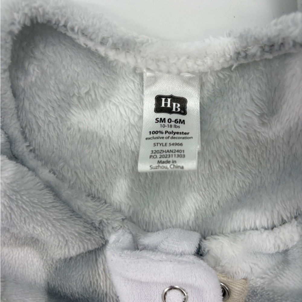 2pk - Gray baby Sleep Sack - Picture 6 of 6